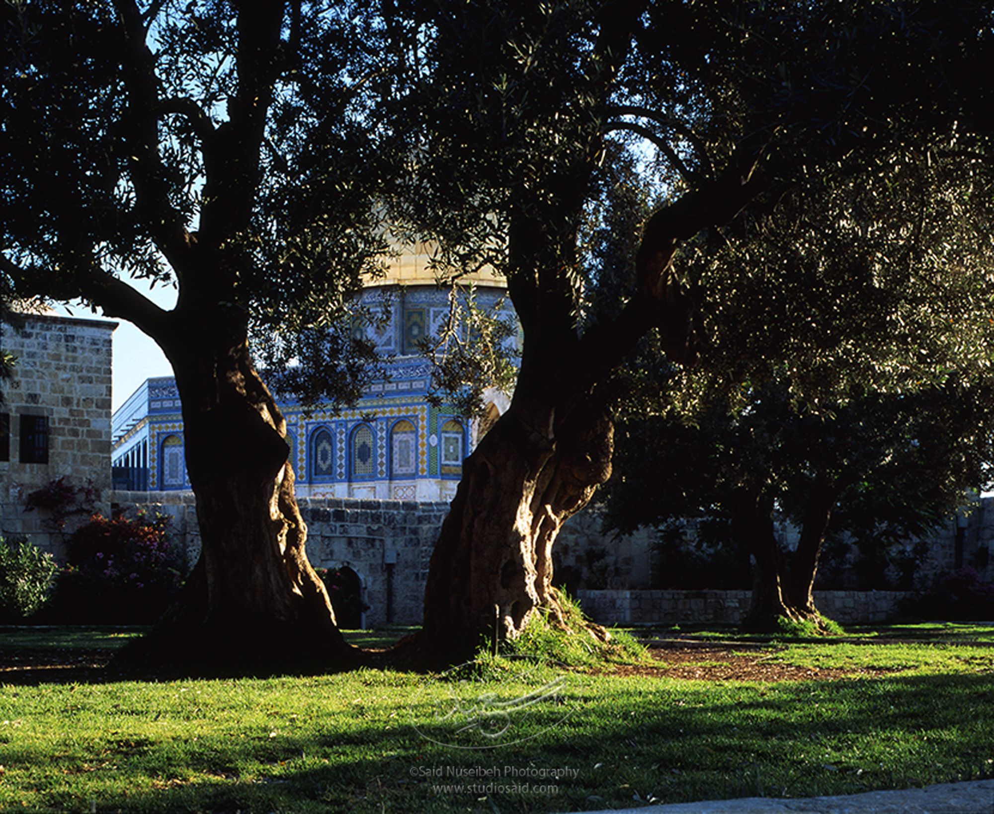 <i>Qubbat al-Sakhra</i> / Dome of the Rock. In the <i>Masjid al-Aqsa</i>, Old City Jerusalem <i>alQuds</i>.