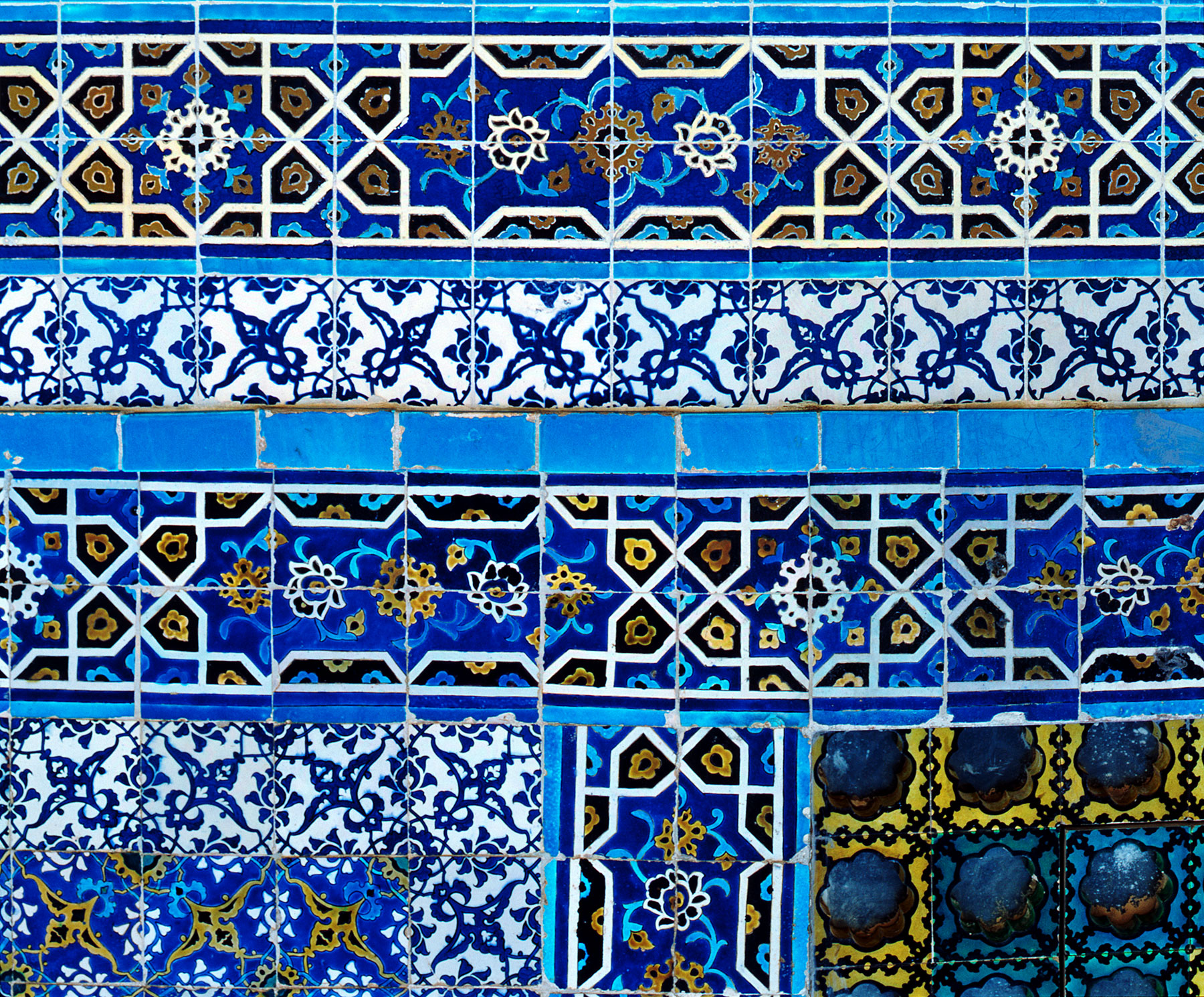 Detail. <i>Qubbat al-Sakhra</i> / Dome of the Rock