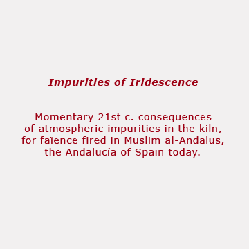 Impurities of Iridescence  Portfolio